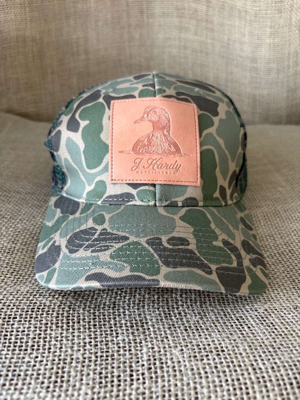 J. Hardy Outfitters Camo Duck Patch Hat